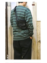 画像1: POLAR SKATE CO. （ポーラー）CORDURA  HIP BAG  Black