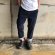 画像7: 再入荷！ Devadurga (デバドゥルガ） CRAFTSMAN ORGANIC DENIM PANTS NAVY （ワンウォッシュ） (7)