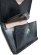 画像3: RE.ACT   Bridle Leather Three Fold Compact Wallet  ブラック (3)