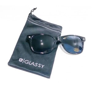 画像1: glassy sunhaters (グラッシー） LEONARD BLACK (1)