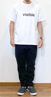 画像1: 再入荷!   S.O.U   visible / invisible  TEE   ホワイト   L