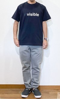 画像1: 再入荷！　S.O.U   visible / invisible  TEE    ブラック  L