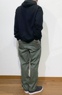 画像3: 再入荷！ Devadurga (デバドゥルガ）   CRAFTMAN TWILL PANTS カーキ