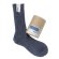 画像1: decka quality socks ( デカクオリティソックス）Cased heavy weight plain socks  ストーン (1)