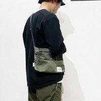 画像2: F/CE.(エフシーイー）  /  CORDURA SATAIN  SACOCHE  L  サコッシュ　ブラック