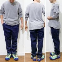 画像3: 再入荷！ Devadurga (デバドゥルガ） CRAFTSMAN ORGANIC DENIM PANTS NAVY （ワンウォッシュ）