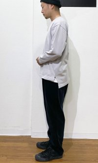 画像2: Have a good day (ハブアグッドデイ)  crew knit  シルバー 2/3