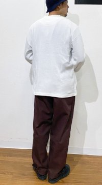 画像3: POLAR SKATE CO.  (ポーラー） RIB HENLEY LONGSLEEVE CLOUD WHITE   L