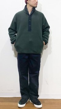 画像1: 再入荷 remilla  (レミーラ）ゴゼパンツ  ダークネイビー  M/L