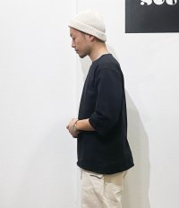 画像1: ROTOTO  (ロトト） COTTON ROLL UP  BEANIE  IVORY