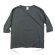 画像1: Have a good day (ハブアグッドデイ)  Loose boatneck 3/4 tee  チャコール (1)