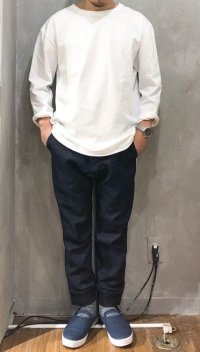 画像1: FOB FACTORY  (エフオビーファクトリー）    RELAX SWEAT PANTS （リラックススエットパンツ)  インディゴ