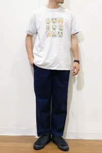 画像1: THEORIES (セオリーズ)  STAMP LOUNG PANTS  NAVY (ネイビー)