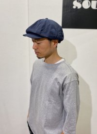 画像1: HIGHER （ハイアー)   ARMY CHINO CASQUETTE  ネイビー