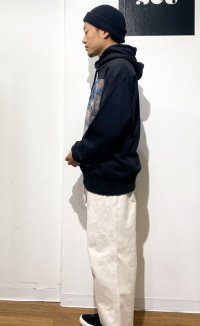 画像2: devadurga  (デバドゥルガ)  EMPHASIS PULLOVER PARKER   ブラック L