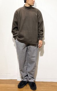 画像1: Have a good day  (ハブアグッドデイ)   RELAX FLANNEL PANTS   グレイ