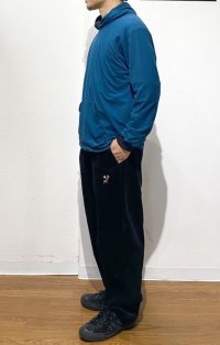 画像1: Magenta (マジェンタ)  DEER CORD LOOSE PANTS   ブラック