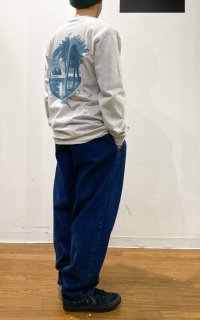 画像2: Magenta (マジェンタ)   LOOSE PANTS   DENIM     BLUE  DENIM