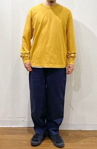 画像1: Have a good day (ハブアグッドデイ)  LONG SLEEVE TEE  マスタード