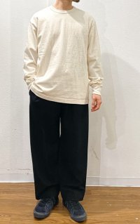 画像1: Have a good day (ハブアグッドデイ)  LONG SLEEVE TEE  ナチュラル