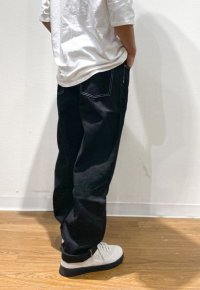 画像3: THEORIES (セオリーズ)     PLAZA JEANS     BLACK CONTRAST STITCH