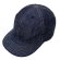 画像1: HIGHER (ハイアー)  RIPSTOP DENIM CAP (リップストップデニム キャップ)  NAVY (ネイビー) (1)