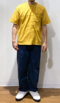 画像1: Have a good day (ハブアグッドデイ)  S/S POCKET TEE  マスタード   2