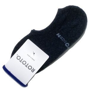 画像1: ROTOTO (ロトト)  　PILE FOOT COVER    M(25-27)  / L(27-29)  カーボンブラック (1)