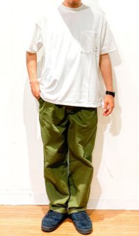 画像1: UNFRM OUTDOOR STANDARD (ユニフォーム アウトドア スタンダード)   HEAVY WEIGHT TRY COOL POCKET BIG T-SHIRTS ホワイト