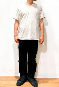 画像1: remilla  (レミーラ）  [ V-neck Tee ]    サンドベージュ