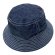 画像1: HIGHER (ハイアー)  RIPSTOP DENIM BUCKET HAT   (リップストップデニム  バケットハット)  NAVY (ネイビー) (1)