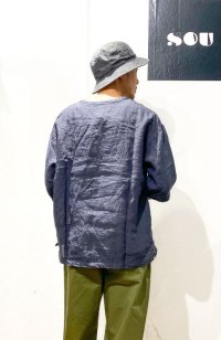 画像3: HIGHER (ハイアー)  RIPSTOP DENIM BUCKET HAT   (リップストップデニム  バケットハット)  BLACK (ブラック)