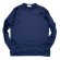 画像1: SPINNER BAIT（スピナーベイト）  ラグランクルーネックスウェット  アズマ裏毛 ネイビー  SALE 40%OFF!! (1)
