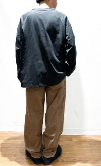 画像3: UNFRM OUTDOOR STANDARD (ユニフォーム アウトドア スタンダード)  /  HEAVY WEIGHT U.O.S. EMBROIDERY RAGLAN LONG SLEEVE PULLOVER  スミクロ   SALE 50%OFF!!