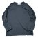 画像1: UNFRM OUTDOOR STANDARD (ユニフォーム アウトドア スタンダード)  /  HEAVY WEIGHT U.O.S. EMBROIDERY RAGLAN LONG SLEEVE PULLOVER  スミクロ   SALE 50%OFF!! (1)