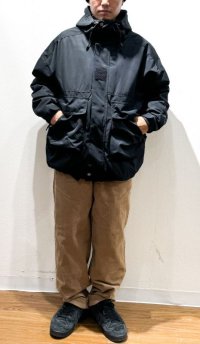 画像1: UNFRM OUTDOOR STANDARD (ユニフォーム アウトドア スタンダード)  /  2WAY MILITARY SNOW MOUNTAIN JACKET (ツーウェイミリタリースノーマウンテンジャケット）  ブラック