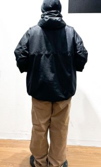 画像3: UNFRM OUTDOOR STANDARD (ユニフォーム アウトドア スタンダード)  /  2WAY MILITARY SNOW MOUNTAIN JACKET (ツーウェイミリタリースノーマウンテンジャケット）  ブラック