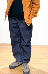 画像1: Have a good day (ハブアグッドデイ)    TROUSER RELAX  PANTS  (10oz デニム） ネイビー