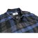 画像3: UNFRM OUTDOOR STANDARD (ユニフォーム アウトドア スタンダード)  / COTTON / RAYON SHIRRING CHECK SHIRT   BLACK CHEAK (3)