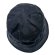 画像2: HIGHER (ハイアー)  12oz DENIM SAILOR HAT  （デニムセーラーハット） ブラック (2)