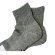 画像2: ROTOTO  (ロトト） HEMP/ORGANIC COTTON PILE ANKLE SOCKS   グレイ (2)