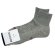 画像1: ROTOTO  (ロトト） HEMP/ORGANIC COTTON PILE ANKLE SOCKS   グレイ (1)