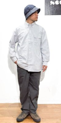画像1: Have a good day (ハブアグッドデイ)  B/D Stripe shirts  (B/D ストライプシャツ） ホワイト
