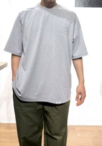 画像3: UNFRM OUTDOOR STANDARD (ユニフォーム アウトドア スタンダード)  TRY COOL HEAVY WEIGHT U.O.S 5/10 RAGLAN DRY T-SHIRT  ヘザーグレイ