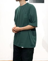 画像3: UNFRM OUTDOOR STANDARD (ユニフォーム アウトドア スタンダード)  TRY COOL HEAVY WEIGHT U.O.S 5/10 RAGLAN DRY T-SHIRT  ダークグリーン