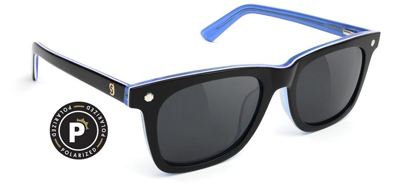 glassy sunhaters  MIKEMO HIGHROLLER   BLACK WHITE BLUE              