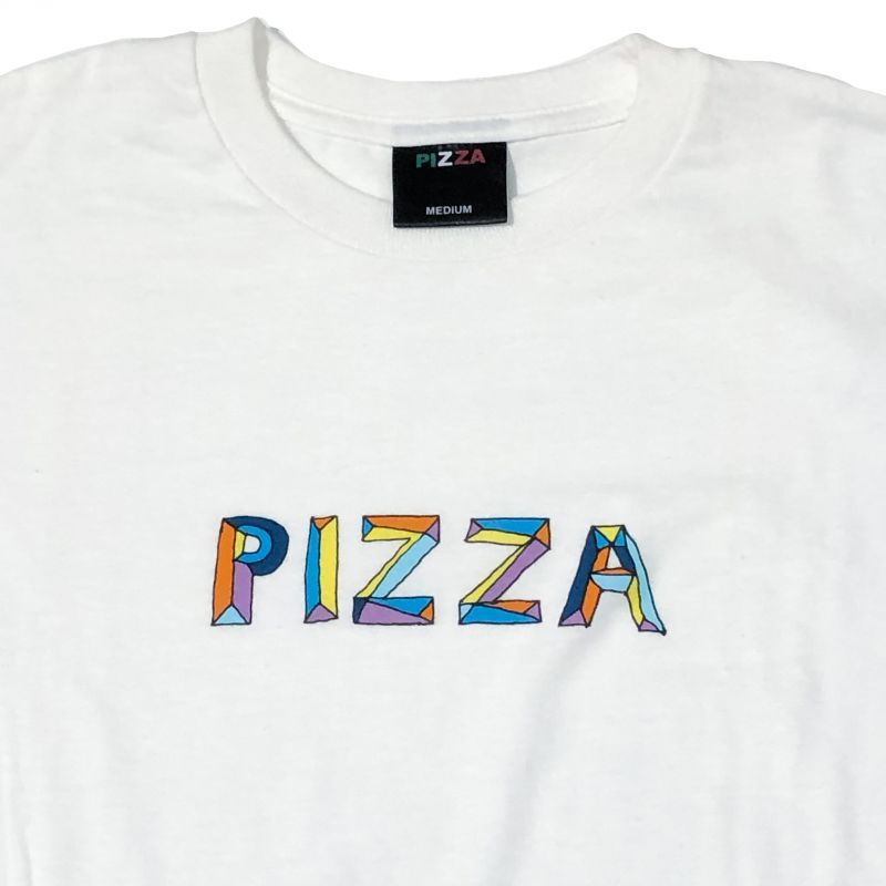 Pizza skateboards Stained Glass Tee