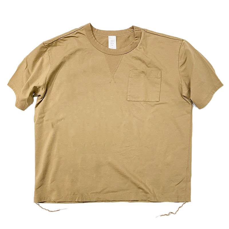 Have a good day (ハブアグッドデイ)  BASIC NA S/S LOOSE TEE    モカ