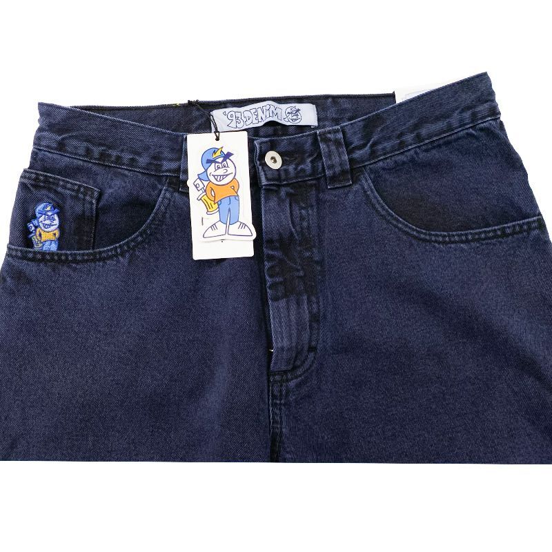 POLAR SKATE CO. '93! DENIM BLUE BLACK POLAR SKATE CO. '93! DENIM BLUE BLACK