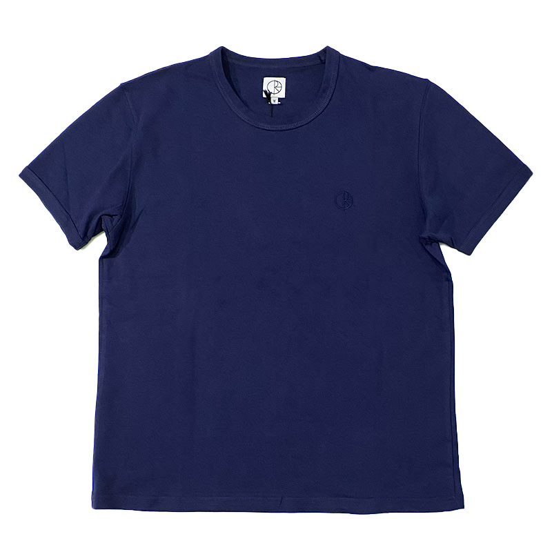 POLAR SKATE CO.  RINGER TEE RICH NAVY